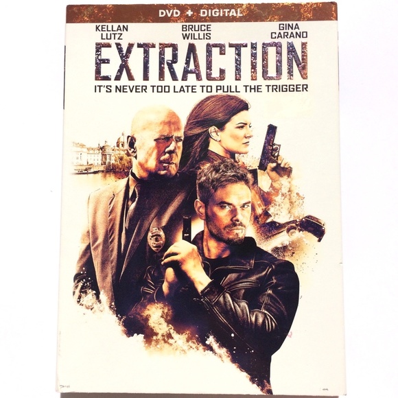 🦋 Extraction DVD 2015 Kellan Lutz Bruce Willis Gina Carano 031398237426 sealed - Picture 5 of 5